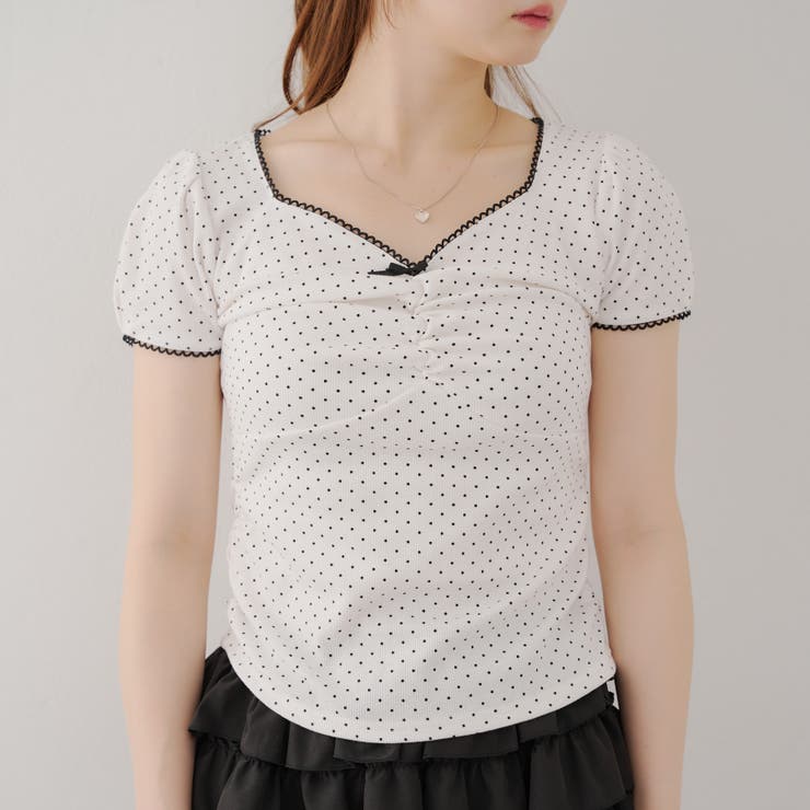 テレコドロストギャザーT | NICE CLAUP / OLIVE des OLIVE　OUTLET | 詳細画像49 