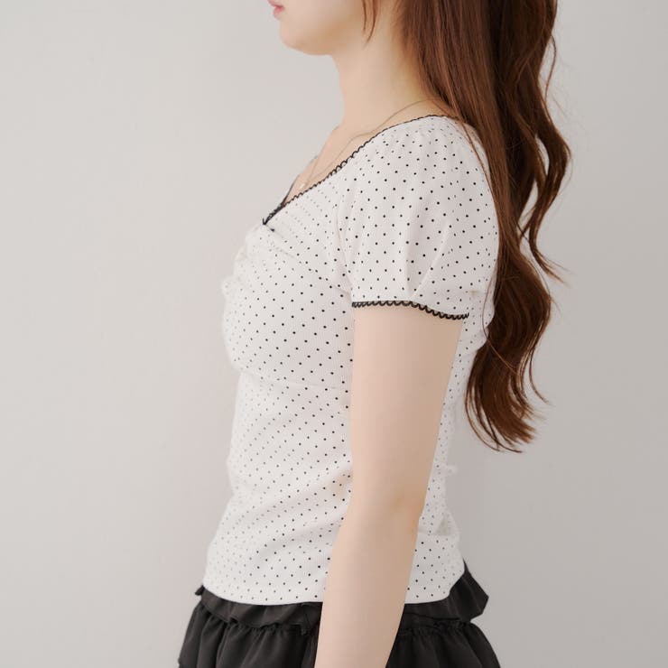 テレコドロストギャザーT | NICE CLAUP / OLIVE des OLIVE　OUTLET | 詳細画像50 