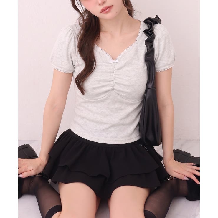 テレコドロストギャザーT | NICE CLAUP / OLIVE des OLIVE　OUTLET | 詳細画像60 