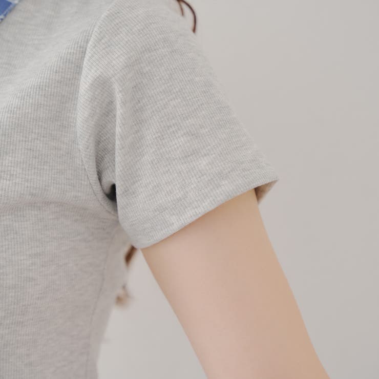 【@re.__mi23セレクト】フェイクシャツレイヤードトップス | RMAF　NICE CLAUP / OLIVE des OLIVE | 詳細画像29 