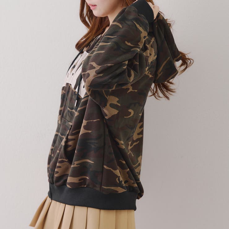 ビッグロゴジップパーカー | RMAF　NICE CLAUP / OLIVE des OLIVE | 詳細画像33 