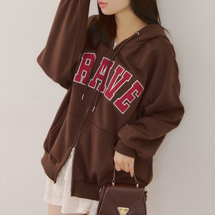 ビッグロゴジップパーカー | RMAF　NICE CLAUP / OLIVE des OLIVE | 詳細画像7 