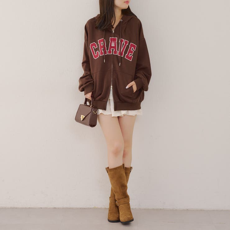 ビッグロゴジップパーカー | RMAF　NICE CLAUP / OLIVE des OLIVE | 詳細画像9 