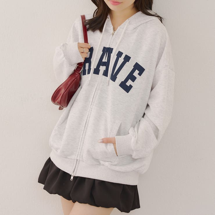 ビッグロゴジップパーカー | RMAF　NICE CLAUP / OLIVE des OLIVE | 詳細画像12 