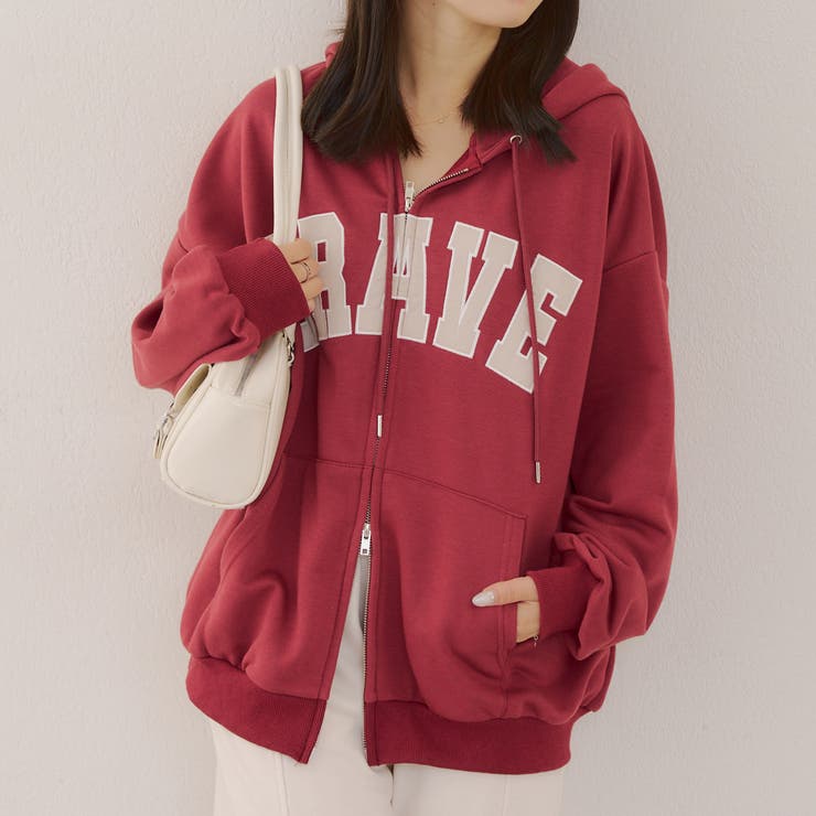 ビッグロゴジップパーカー[品番：OLOW0016527]｜RMAF NICE CLAUP