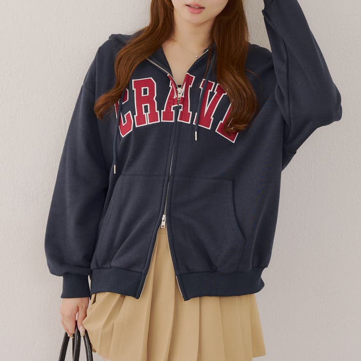 ビッグロゴジップパーカー | RMAF　NICE CLAUP / OLIVE des OLIVE | 詳細画像3 