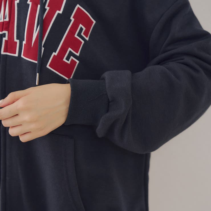 ビッグロゴジップパーカー | RMAF　NICE CLAUP / OLIVE des OLIVE | 詳細画像45 