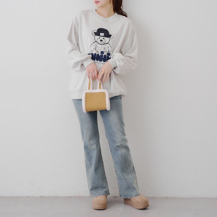 くまと猫が愛らしい♪ニット帽スウェットシリーズ | RMAF　NICE CLAUP / OLIVE des OLIVE | 詳細画像13 