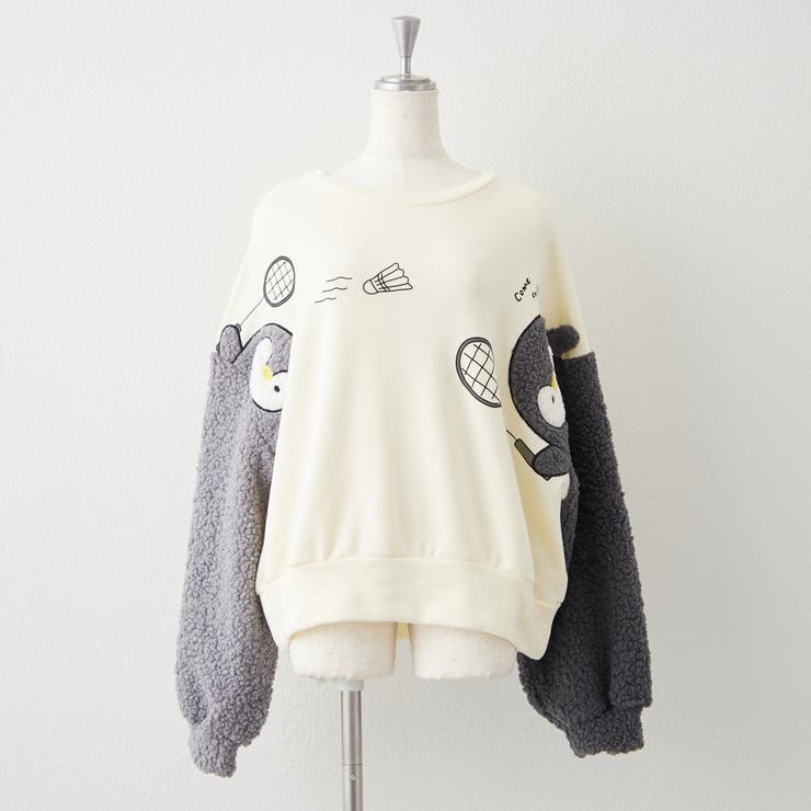 ゆるキャラ袖シーリーズ スウェット | RMAF　NICE CLAUP / OLIVE des OLIVE | 詳細画像9 