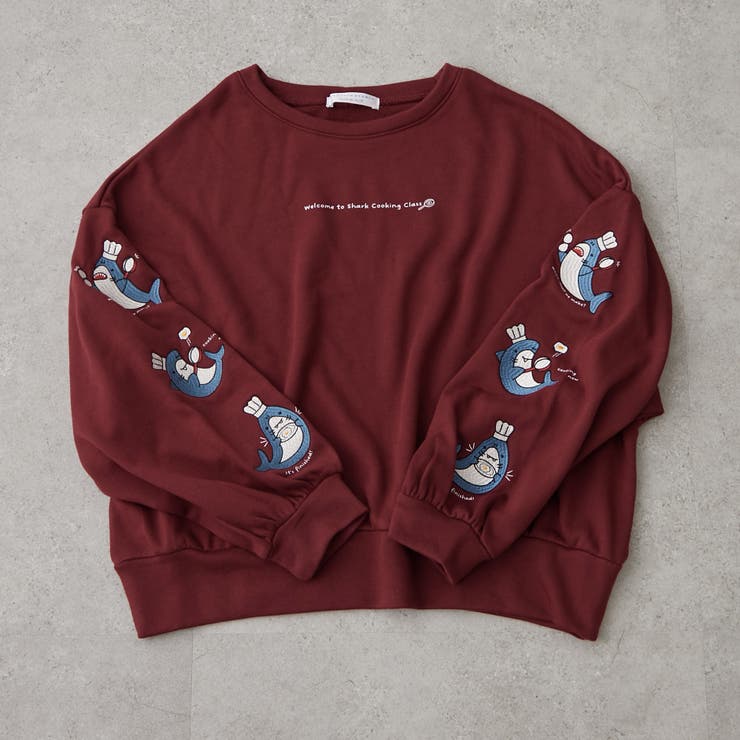 柄2 | ゆるキャラ袖シーリーズ スウェット | RMAF　NICE CLAUP / OLIVE des OLIVE