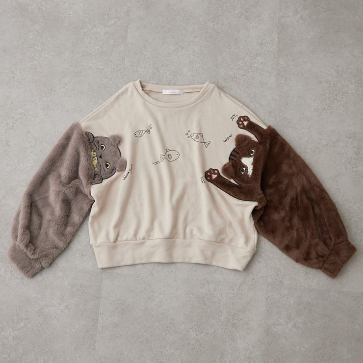 柄6 | ゆるキャラ袖シーリーズ スウェット | RMAF　NICE CLAUP / OLIVE des OLIVE