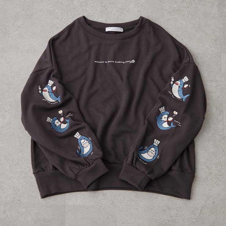 柄3 | ゆるキャラ袖シーリーズ スウェット | RMAF　NICE CLAUP / OLIVE des OLIVE