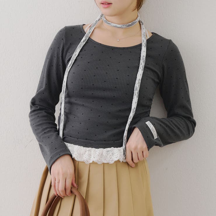 ブラック系 | 【ウィッシュコア】テレコトップス | RMAF　NICE CLAUP / OLIVE des OLIVE