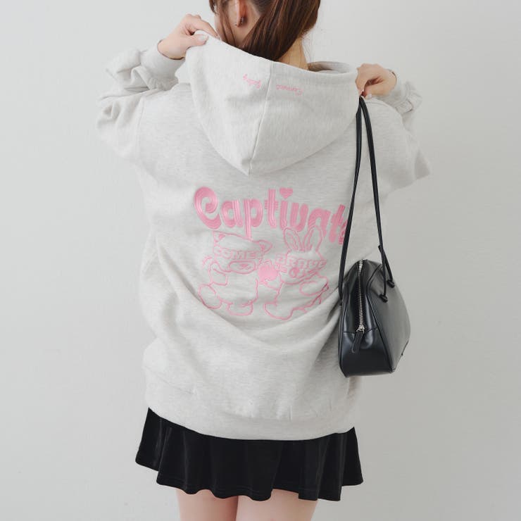 メロメロウサギパーカー | RMAF　NICE CLAUP / OLIVE des OLIVE | 詳細画像1 