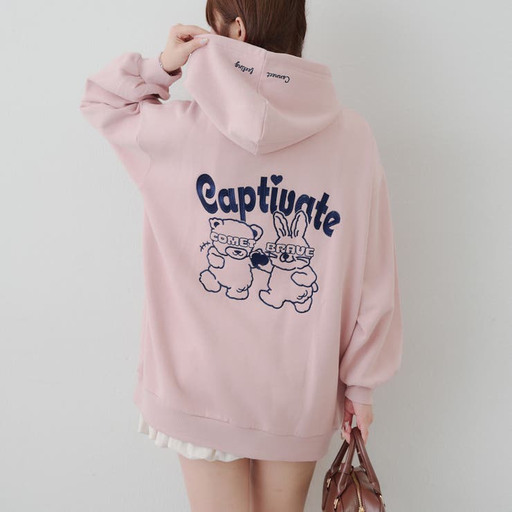 メロメロウサギパーカー | RMAF　NICE CLAUP / OLIVE des OLIVE | 詳細画像4 