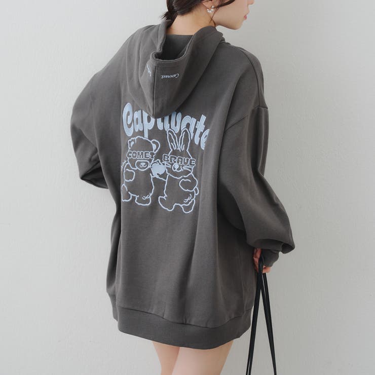 スミクロ | メロメロウサギパーカー | RMAF　NICE CLAUP / OLIVE des OLIVE