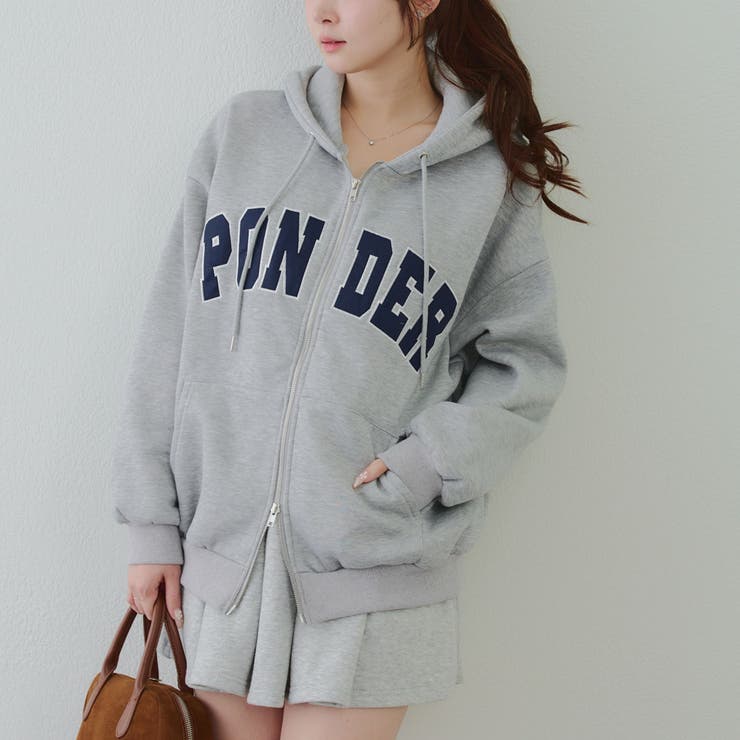 ビッグロゴジップパーカー[品番：OLOW0017038]｜RMAF NICE CLAUP