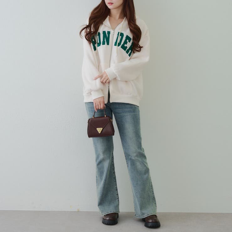 裏起毛 ビッグロゴジップパーカー | RMAF　NICE CLAUP / OLIVE des OLIVE | 詳細画像22 