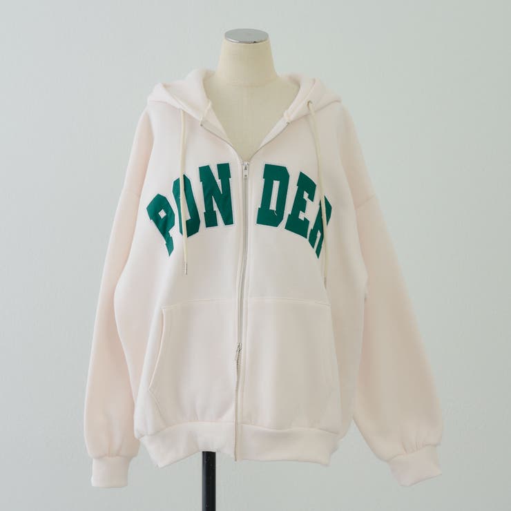 裏起毛 ビッグロゴジップパーカー | RMAF　NICE CLAUP / OLIVE des OLIVE | 詳細画像24 