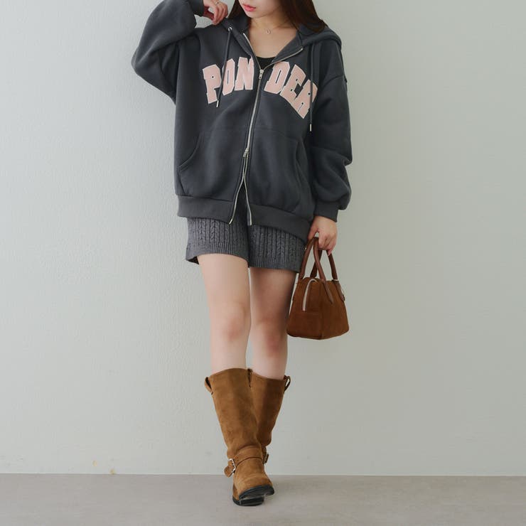 裏起毛 ビッグロゴジップパーカー | RMAF　NICE CLAUP / OLIVE des OLIVE | 詳細画像30 