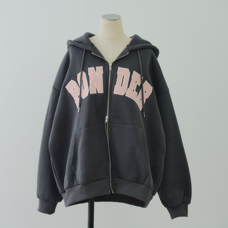 裏起毛 ビッグロゴジップパーカー | RMAF　NICE CLAUP / OLIVE des OLIVE | 詳細画像34 