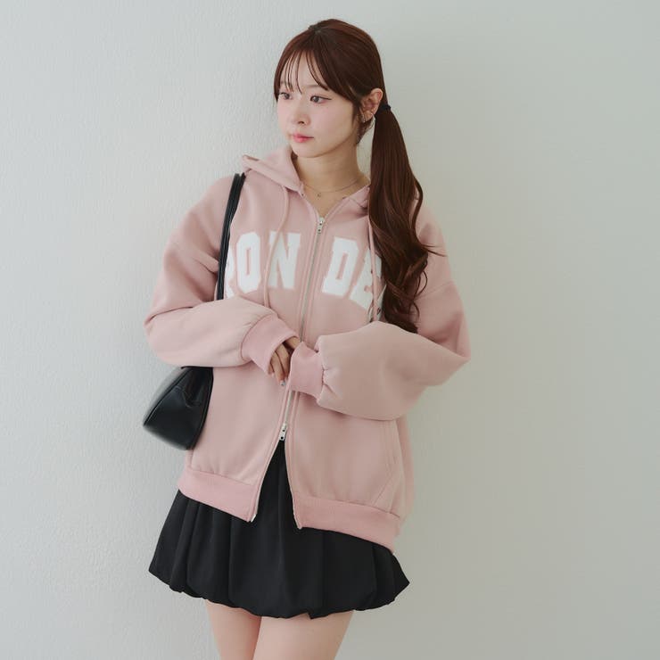 裏起毛 ビッグロゴジップパーカー | RMAF　NICE CLAUP / OLIVE des OLIVE | 詳細画像37 