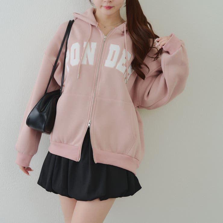 裏起毛 ビッグロゴジップパーカー | RMAF　NICE CLAUP / OLIVE des OLIVE | 詳細画像38 