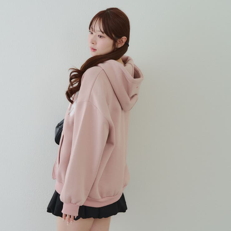 裏起毛 ビッグロゴジップパーカー | RMAF　NICE CLAUP / OLIVE des OLIVE | 詳細画像41 