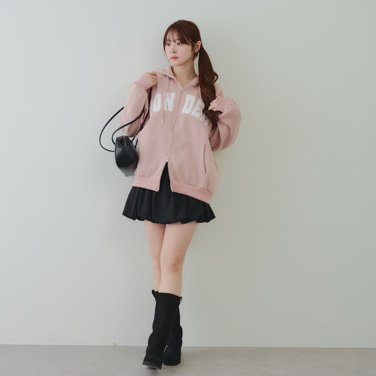 裏起毛 ビッグロゴジップパーカー | RMAF　NICE CLAUP / OLIVE des OLIVE | 詳細画像46 