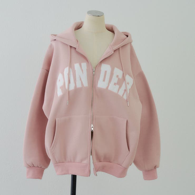 裏起毛 ビッグロゴジップパーカー | RMAF　NICE CLAUP / OLIVE des OLIVE | 詳細画像47 