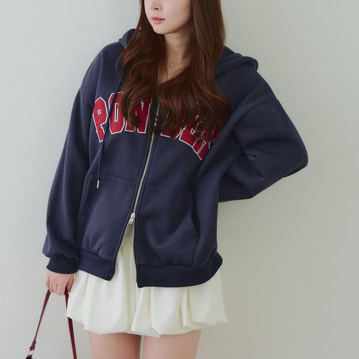 裏起毛 ビッグロゴジップパーカー | RMAF　NICE CLAUP / OLIVE des OLIVE | 詳細画像53 