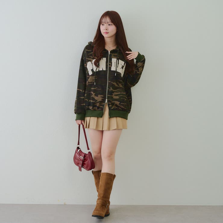 裏起毛 ビッグロゴジップパーカー | RMAF　NICE CLAUP / OLIVE des OLIVE | 詳細画像63 