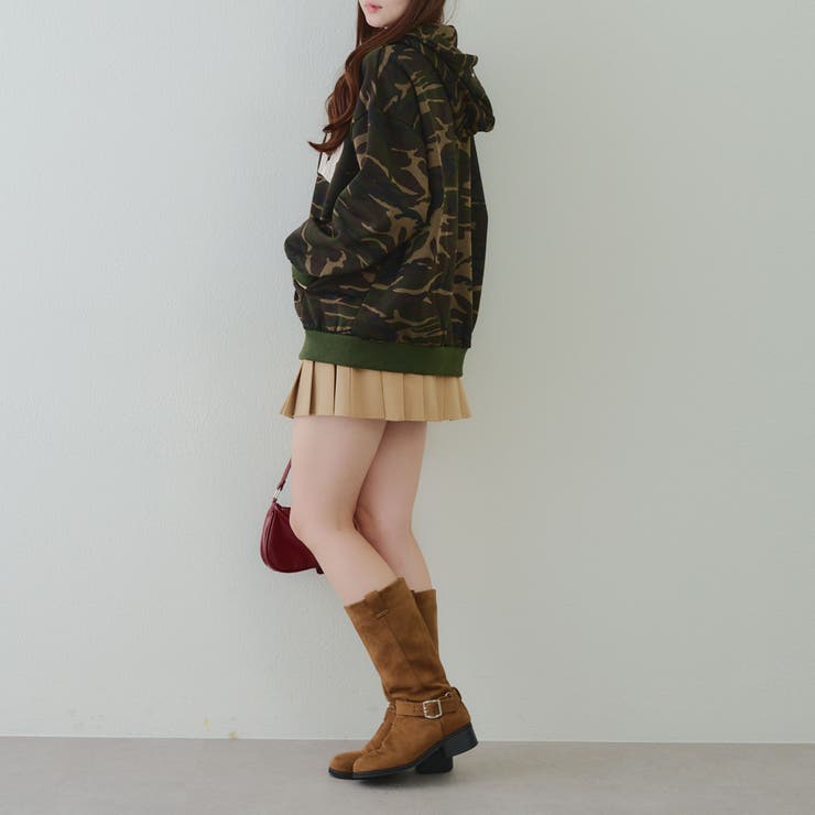 裏起毛 ビッグロゴジップパーカー | RMAF　NICE CLAUP / OLIVE des OLIVE | 詳細画像66 