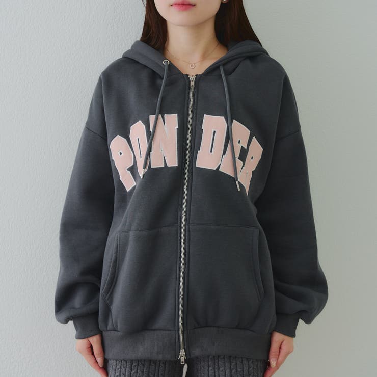 裏起毛 ビッグロゴジップパーカー | RMAF　NICE CLAUP / OLIVE des OLIVE | 詳細画像68 