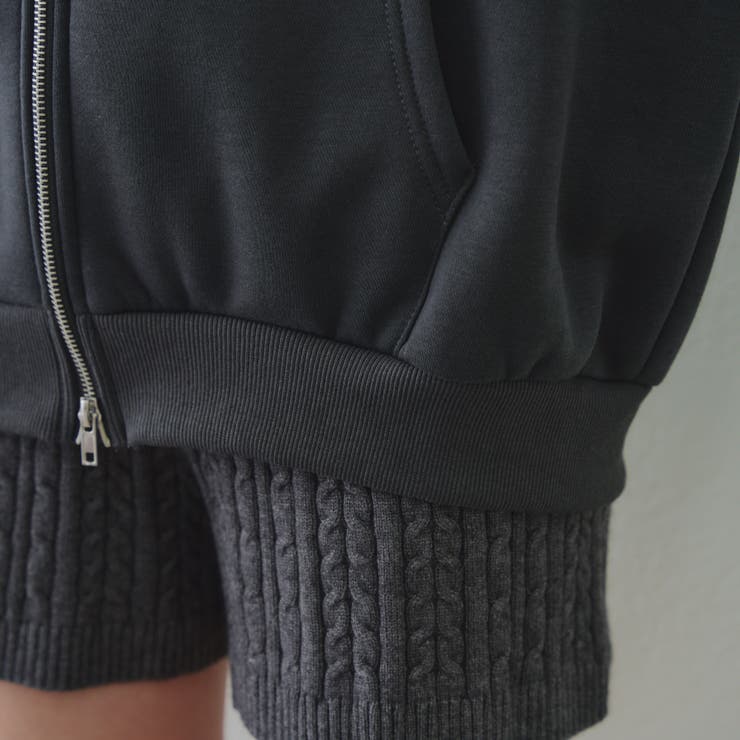 裏起毛 ビッグロゴジップパーカー | RMAF　NICE CLAUP / OLIVE des OLIVE | 詳細画像76 