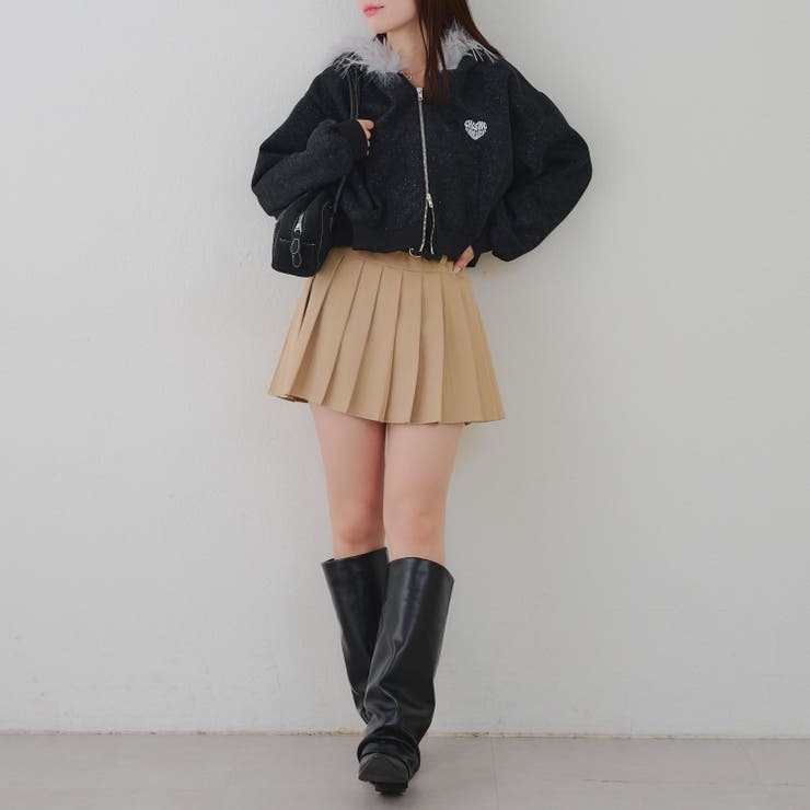 【セットアップ対応】フードファー付キラキラパーカー | RMAF　NICE CLAUP / OLIVE des OLIVE | 詳細画像24 