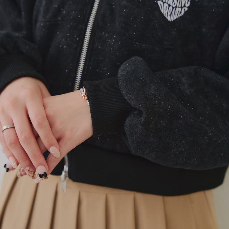 【セットアップ対応】フードファー付キラキラパーカー | RMAF　NICE CLAUP / OLIVE des OLIVE | 詳細画像33 