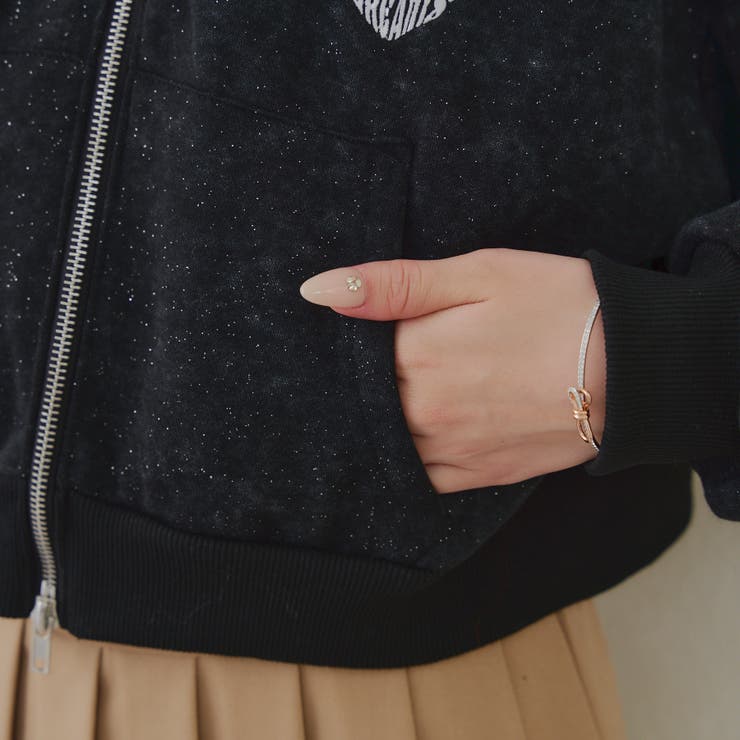 【セットアップ対応】フードファー付キラキラパーカー | RMAF　NICE CLAUP / OLIVE des OLIVE | 詳細画像34 