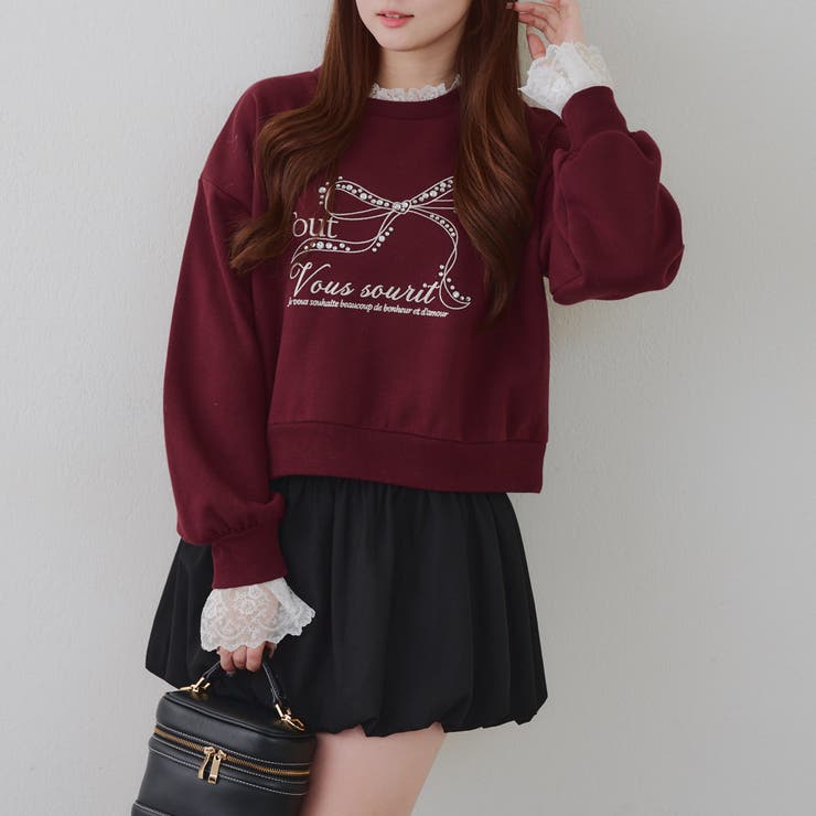 レース付ビジュースウェット | RMAF　NICE CLAUP / OLIVE des OLIVE | 詳細画像7 