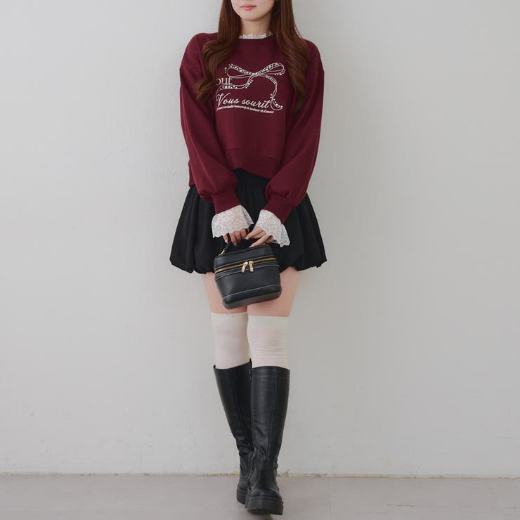 レース付ビジュースウェット | RMAF　NICE CLAUP / OLIVE des OLIVE | 詳細画像8 