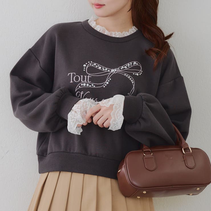 レース付ビジュースウェット | RMAF　NICE CLAUP / OLIVE des OLIVE | 詳細画像12 