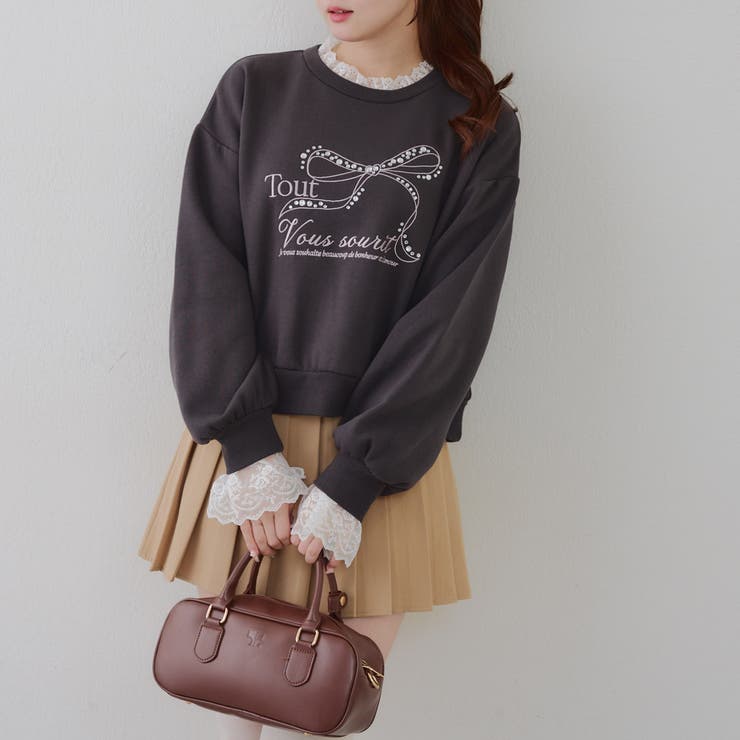 レース付ビジュースウェット | RMAF　NICE CLAUP / OLIVE des OLIVE | 詳細画像13 