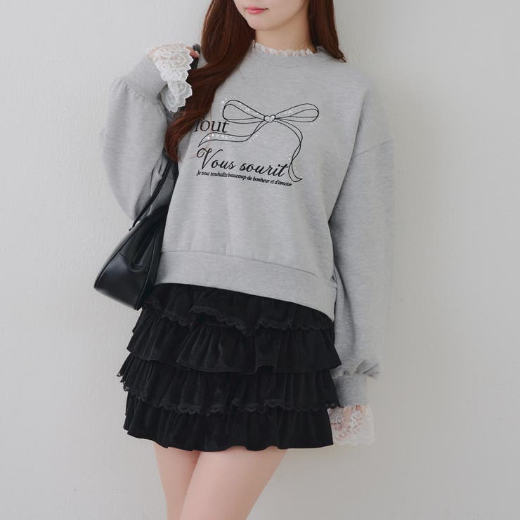 レース付ビジュースウェット | RMAF　NICE CLAUP / OLIVE des OLIVE | 詳細画像23 