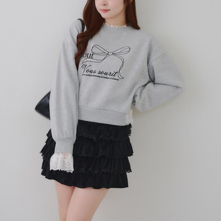 レース付ビジュースウェット | RMAF　NICE CLAUP / OLIVE des OLIVE | 詳細画像25 