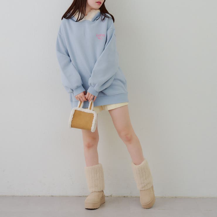 裏起毛 オタ活うさぎパーカー | RMAF　NICE CLAUP / OLIVE des OLIVE | 詳細画像17 