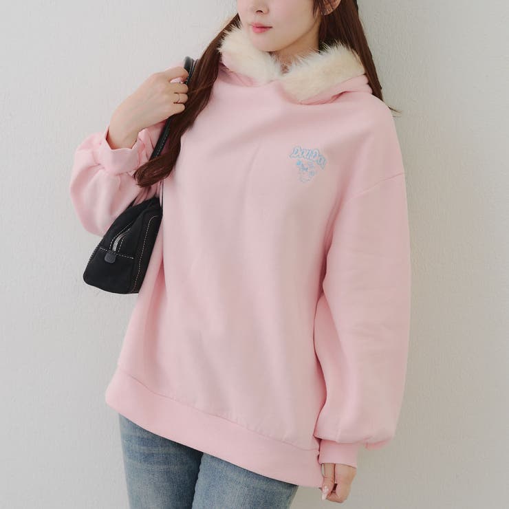 裏起毛 オタ活うさぎパーカー | RMAF　NICE CLAUP / OLIVE des OLIVE | 詳細画像20 