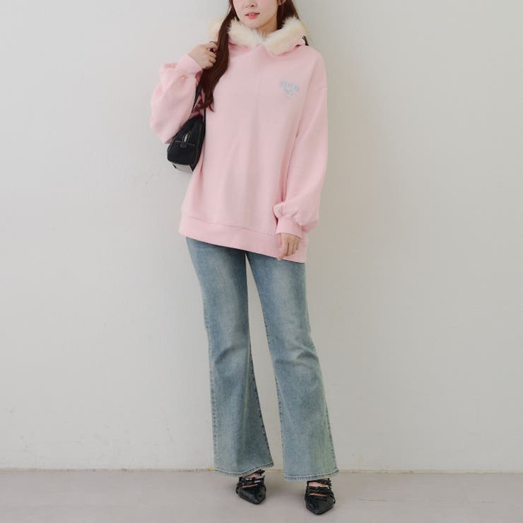 裏起毛 オタ活うさぎパーカー | RMAF　NICE CLAUP / OLIVE des OLIVE | 詳細画像24 