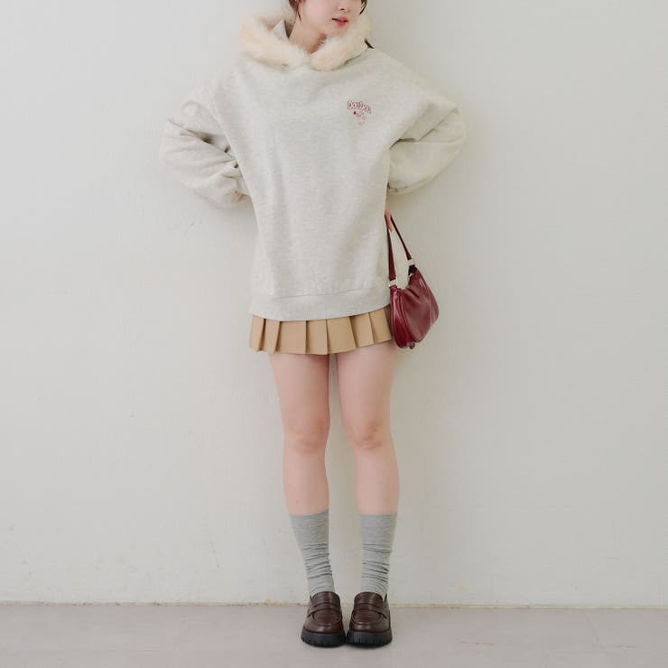 裏起毛 オタ活うさぎパーカー | RMAF　NICE CLAUP / OLIVE des OLIVE | 詳細画像33 