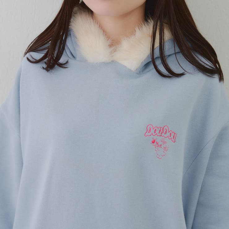 裏起毛 オタ活うさぎパーカー | RMAF　NICE CLAUP / OLIVE des OLIVE | 詳細画像41 