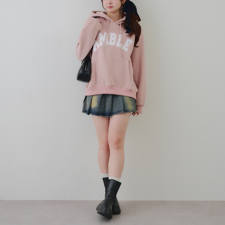 【裏起毛】ロゴフードパーカー | RMAF　NICE CLAUP / OLIVE des OLIVE | 詳細画像12 